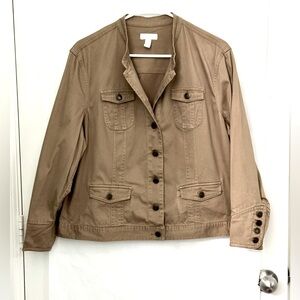 Charter Club Petite Jacket With Pockets